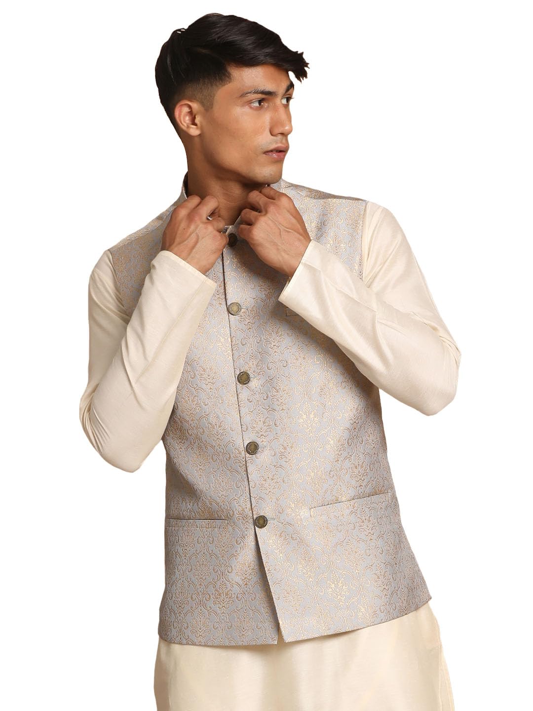 vastramay Men's Nehru Jacket-picture-16