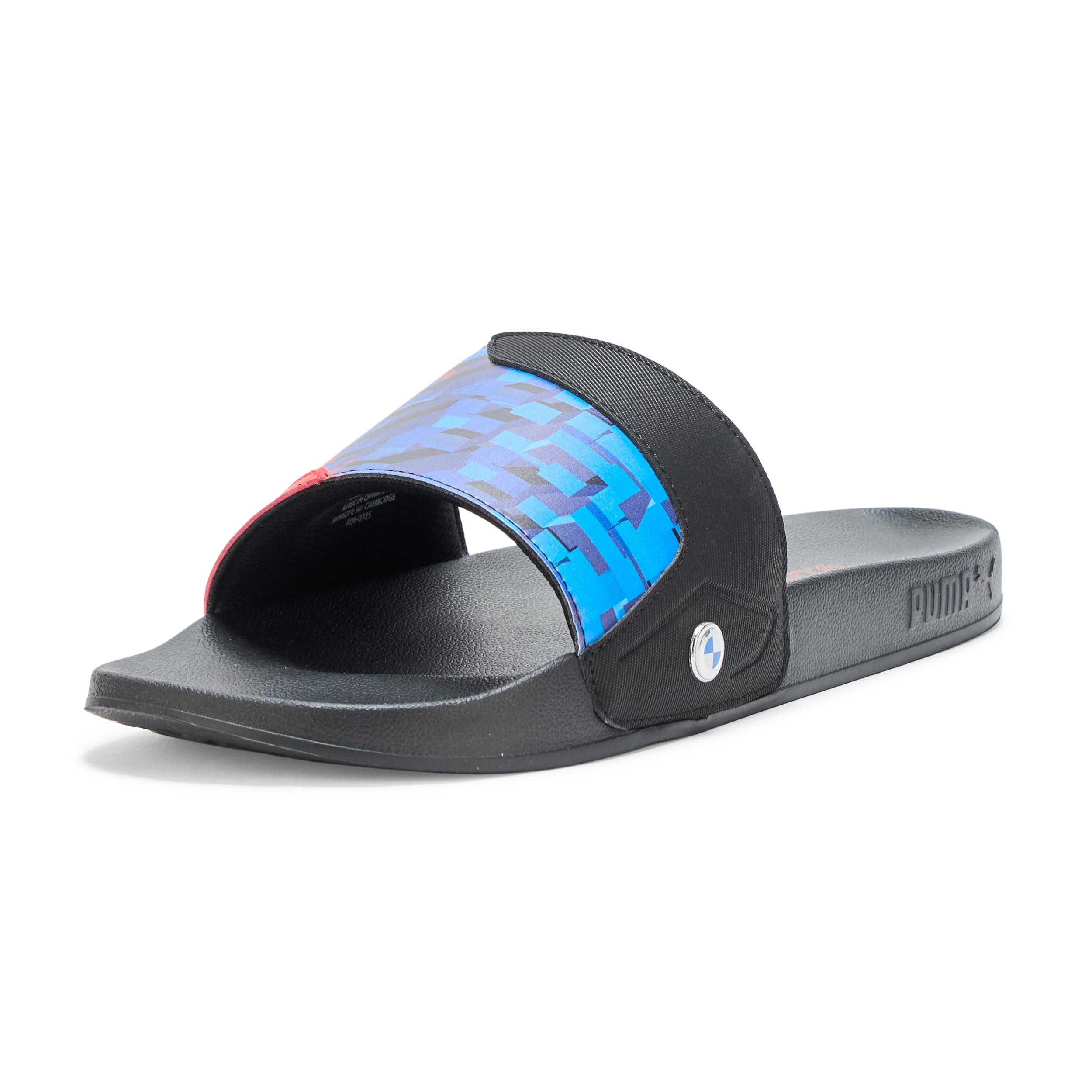 PUMA mens Bmw Motorsport Logo Leadcat 2.0 Slide Sandal