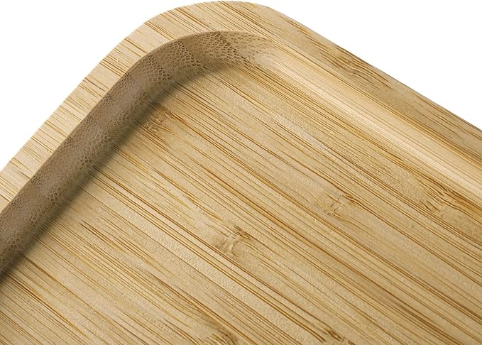 Bandeja de Bambú para Baño, Organizador para Vanity y Decoración, 30 x 13 x 2 cm miniatura 8