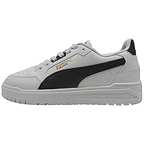 Puma Sneaker Unisex Shuffle Downtown, Puma Bianco Puma Nero Puma Oro, 43 EU