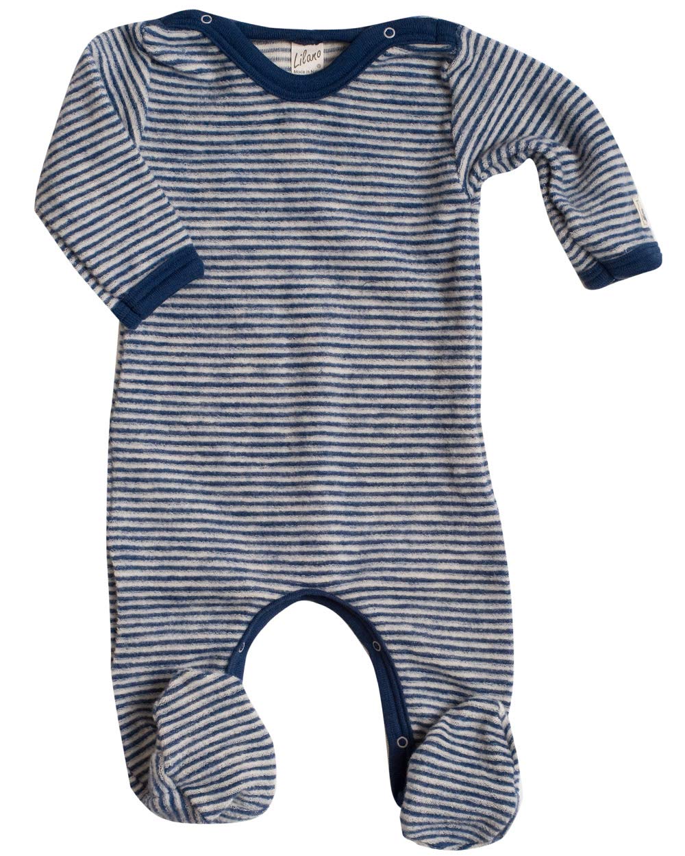 Lilano, Fleece Flausch Overall mit Fuß, 100% Wolle (kbT)