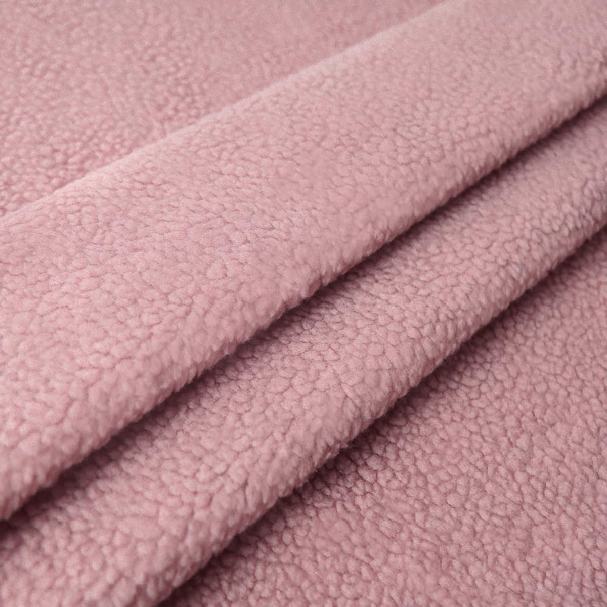 Shaggy Sherpa Fabric 160x50cm Thick Faux Fleece Fur Fabric Plush Lambskin for Lining Thermal Lined Material Throw Blanket Couch Sofa(4 Green)
