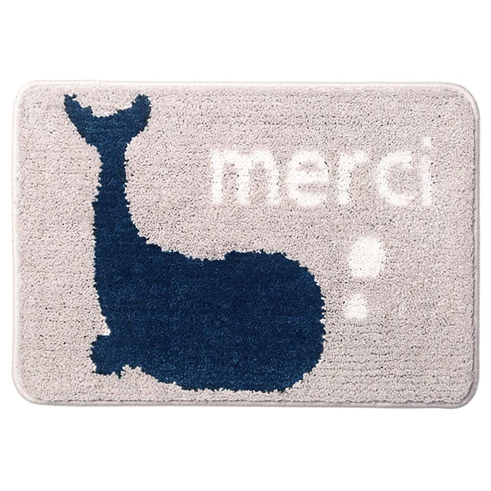 Tapis de bain doux et absorbant lavable en machine pour douche - 7