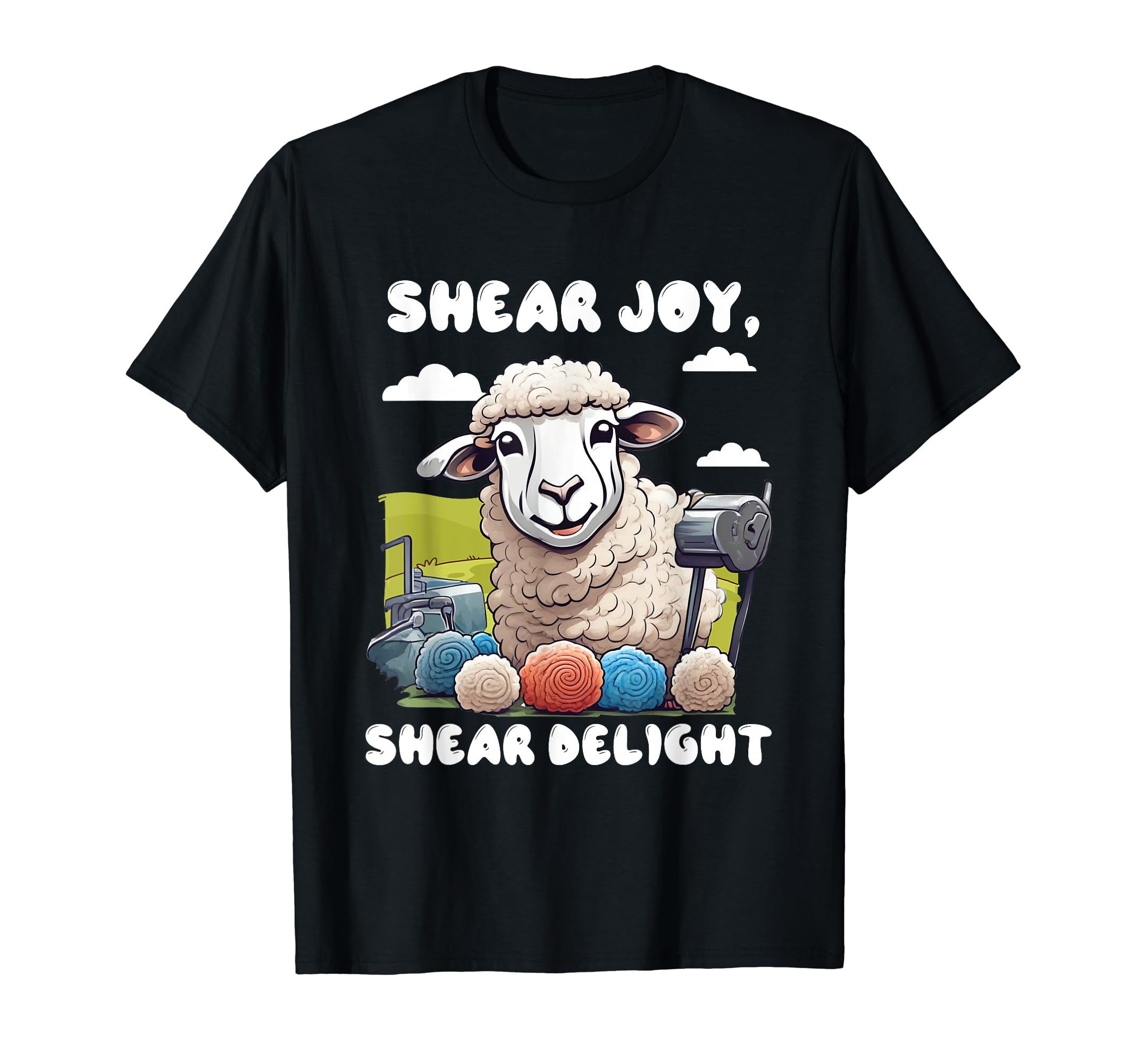 Shear Joy, Shear Delight Sheep Shearing T-Shirt
