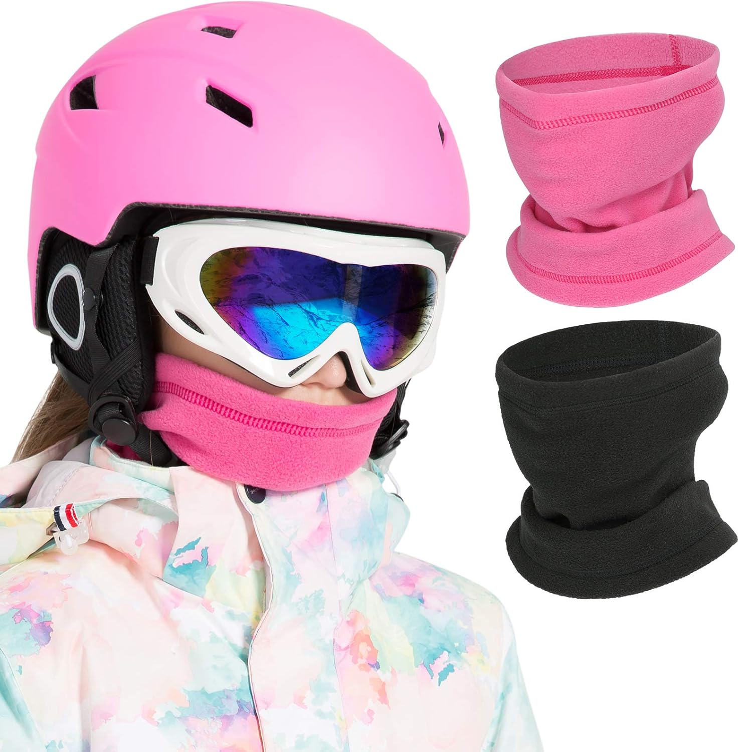 BEACE Winter Kids Neck Warmer Neck Gaiter Face Mask-Windproof & Keep Warm in the Cold Weather School : Clothing, Shoes & Jewelry