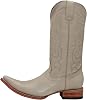 The Western Shops Mens Genuine Leather Snip Toe Embroidered Boot