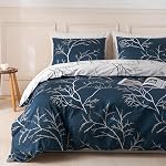 Reine de la couverture de couettes, Ultra Ensemble de lit en microfibre, ensemble de confort Boho, 3 Ensemble de lit respirant Queen avec fermeture à glissière, attaches d'angle, (90x90 De pouce, gris foncé)