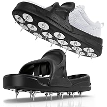 Spike Shoes for Epoxy Flooring, Heavy Duty Steel Spikes, Non Slip Cleated Design, Easy Entry, Professional Epoxy Shoes for Garage Floor & Self Leveling Coating, US XLarge Size 1116