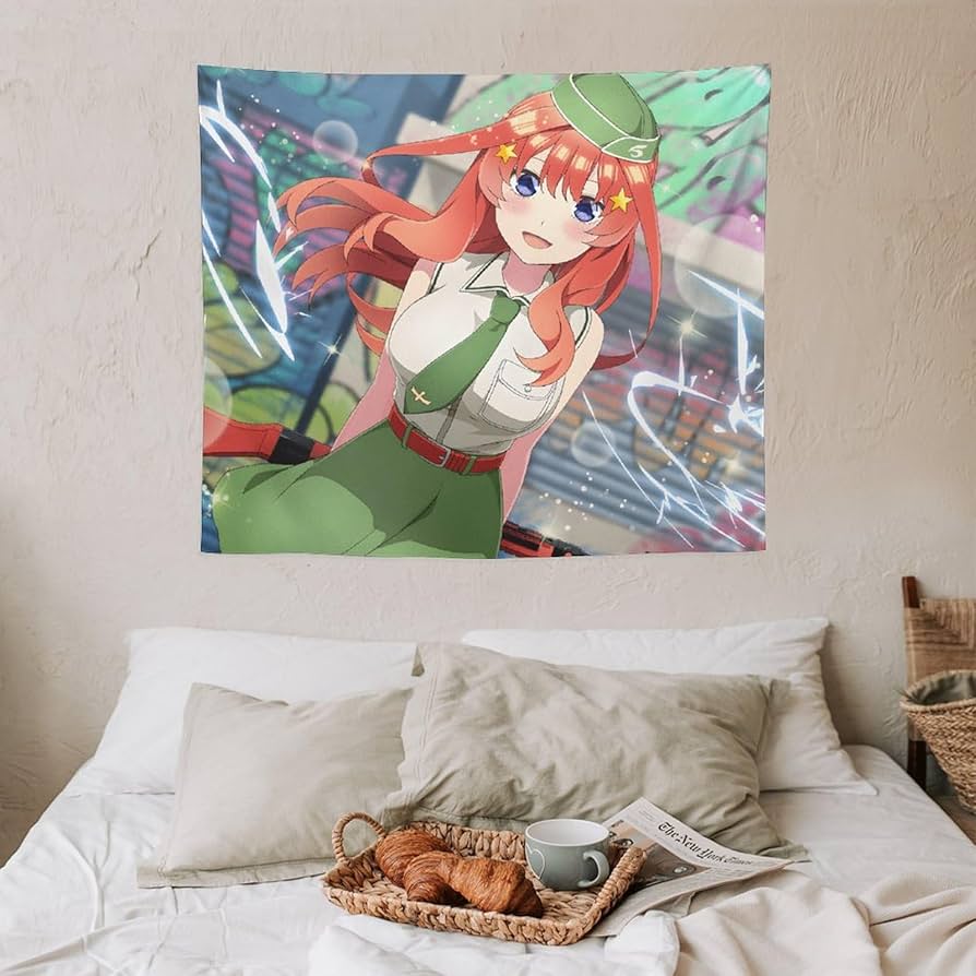 Amazon.co.jp: 五等分の花嫁 中野 五月 タペストリー 壁掛け 多
