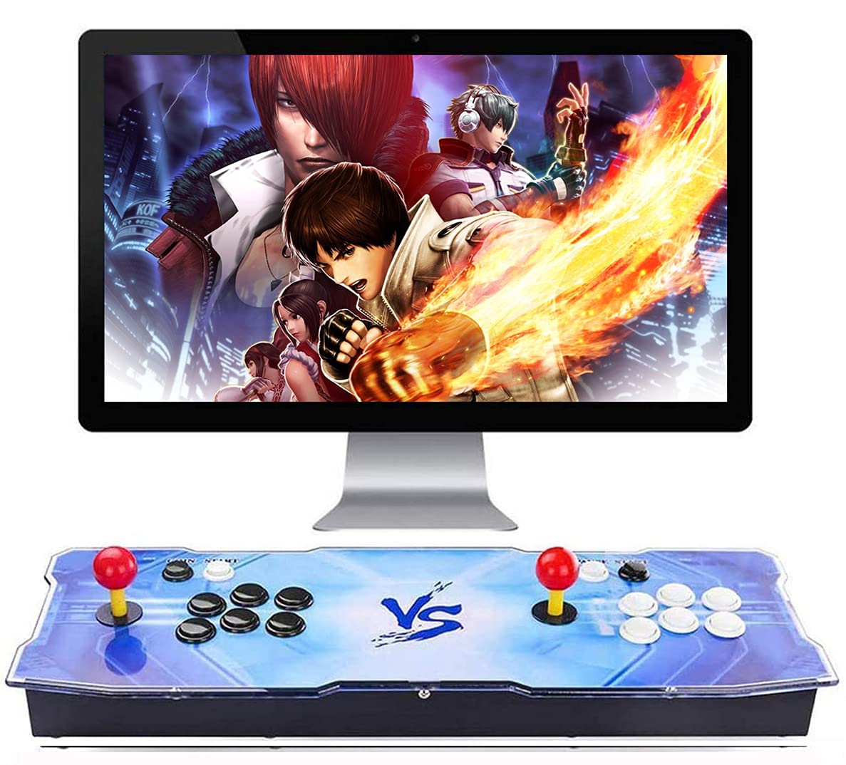 3D Games Arcade Game Console - 3400 Games Installed, Support 3D Games, Search/Save/Hide/Pause Games,