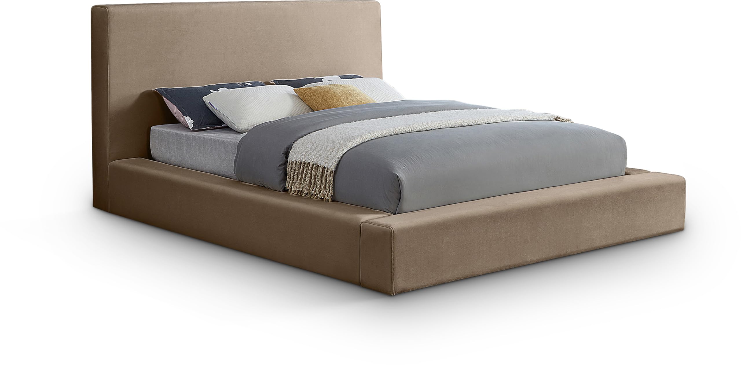 Meridian Furniture Dorian Velvet Bed