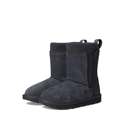 UGG Kids Classic II Stretch Cuff (Little Kid/Big Kid) Kids Shoes Obsidian