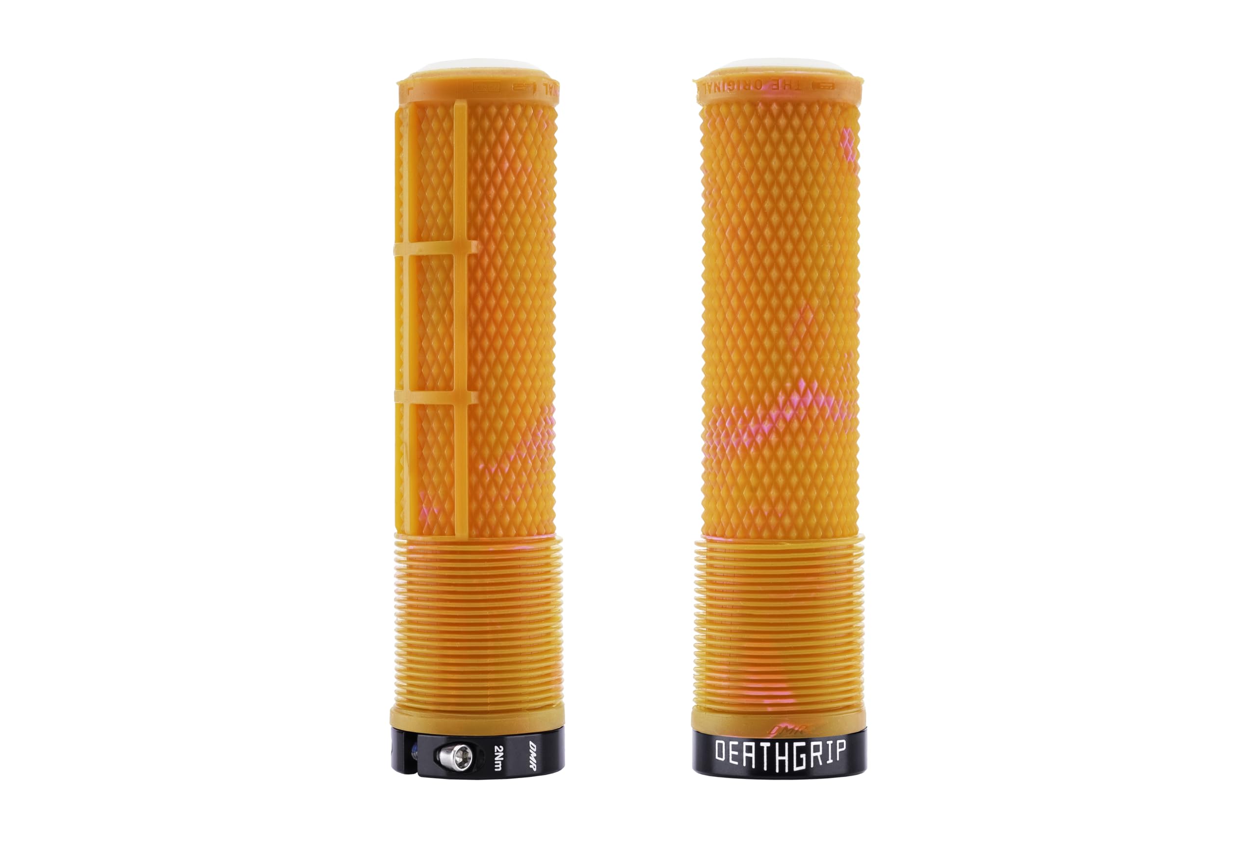 DMR Deathgrip 2 Flangeless Handlebar Grips (Bubblegum, Thin)