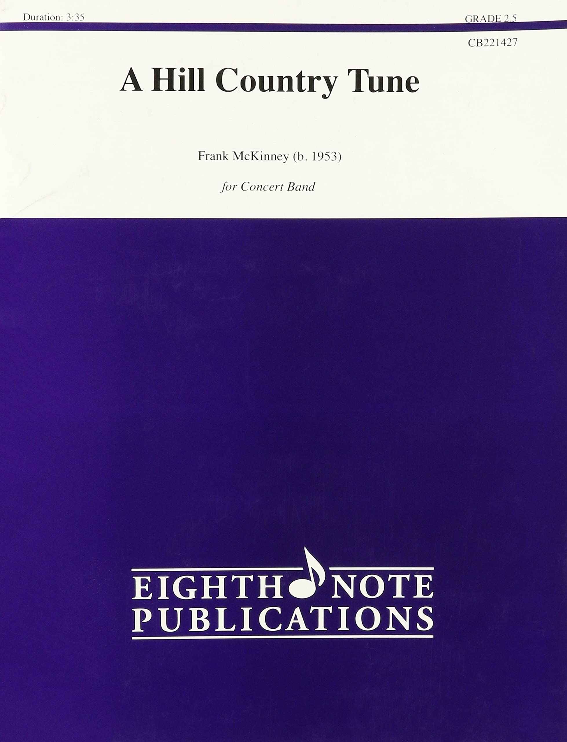 A Hill Country Tune: Conductor Score & Parts