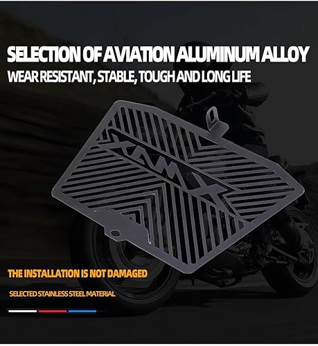 Miniatura 6 de Motorbike Radiator Grille Cover For YAMAHA XMAX300 XMAX250 XMAX 300 X-MAX 250 125 400 Motorcycle Radiator Grill Guard Grille Cover Protector
