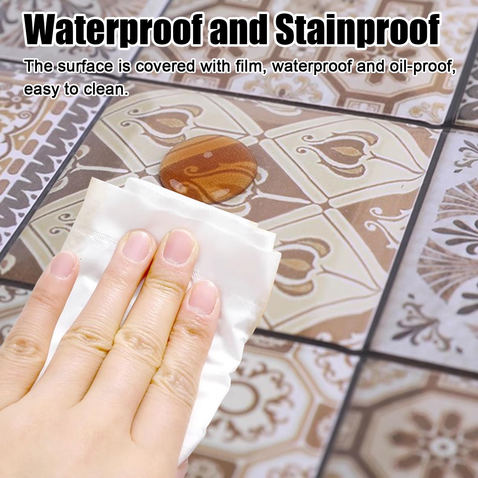 Te samoprzylepne płytki sufitowe w stylu boho, panele ścienne 3D z pianki PVC do wystroju domu, naklejki ścienne w stylu retro do sypialni i salonu (50 sztuk)