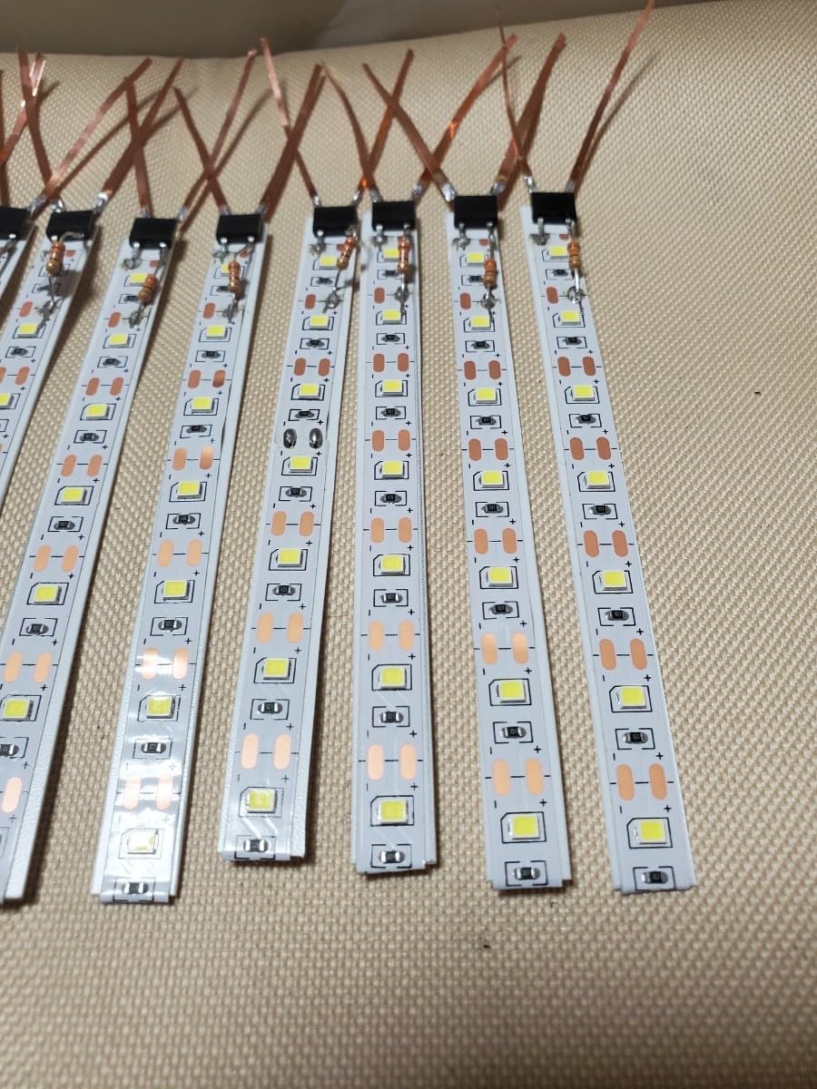 Amazon.co.jp: nゲージ室内灯 5Vテープ LED 白色 20本 : おもちゃ