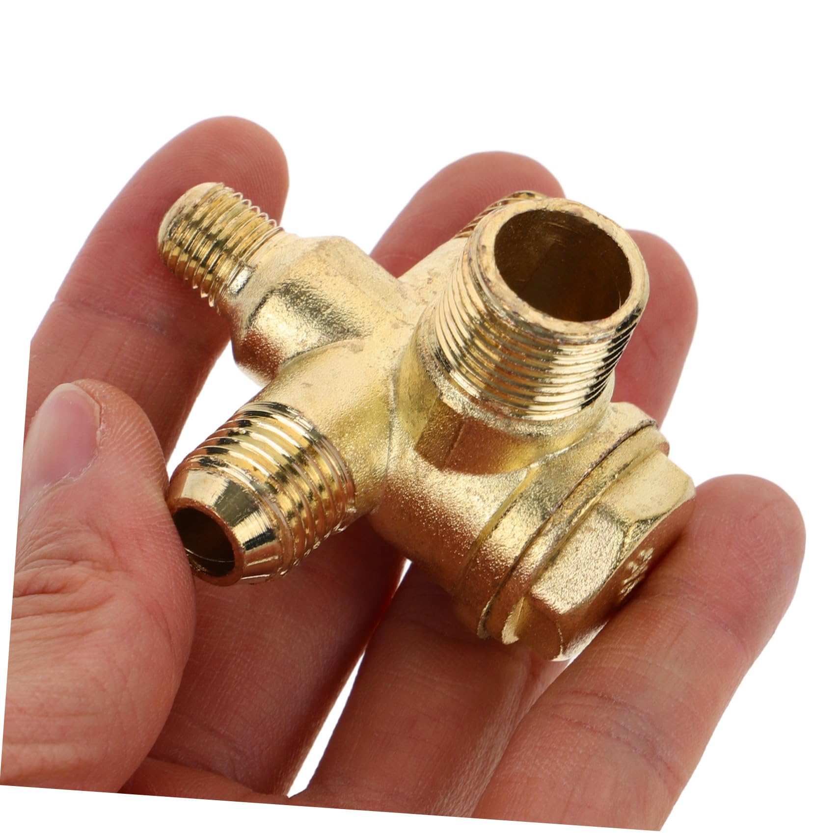 Artibetter 4pezzi Valvola Di Sicurezza Vie Per Compressore Aria Fissaggio Rapido e Installazione Facile Accessorio Per Pompa Piston e Serbatoi Di Pressione Realizzata Materiale Durevole e