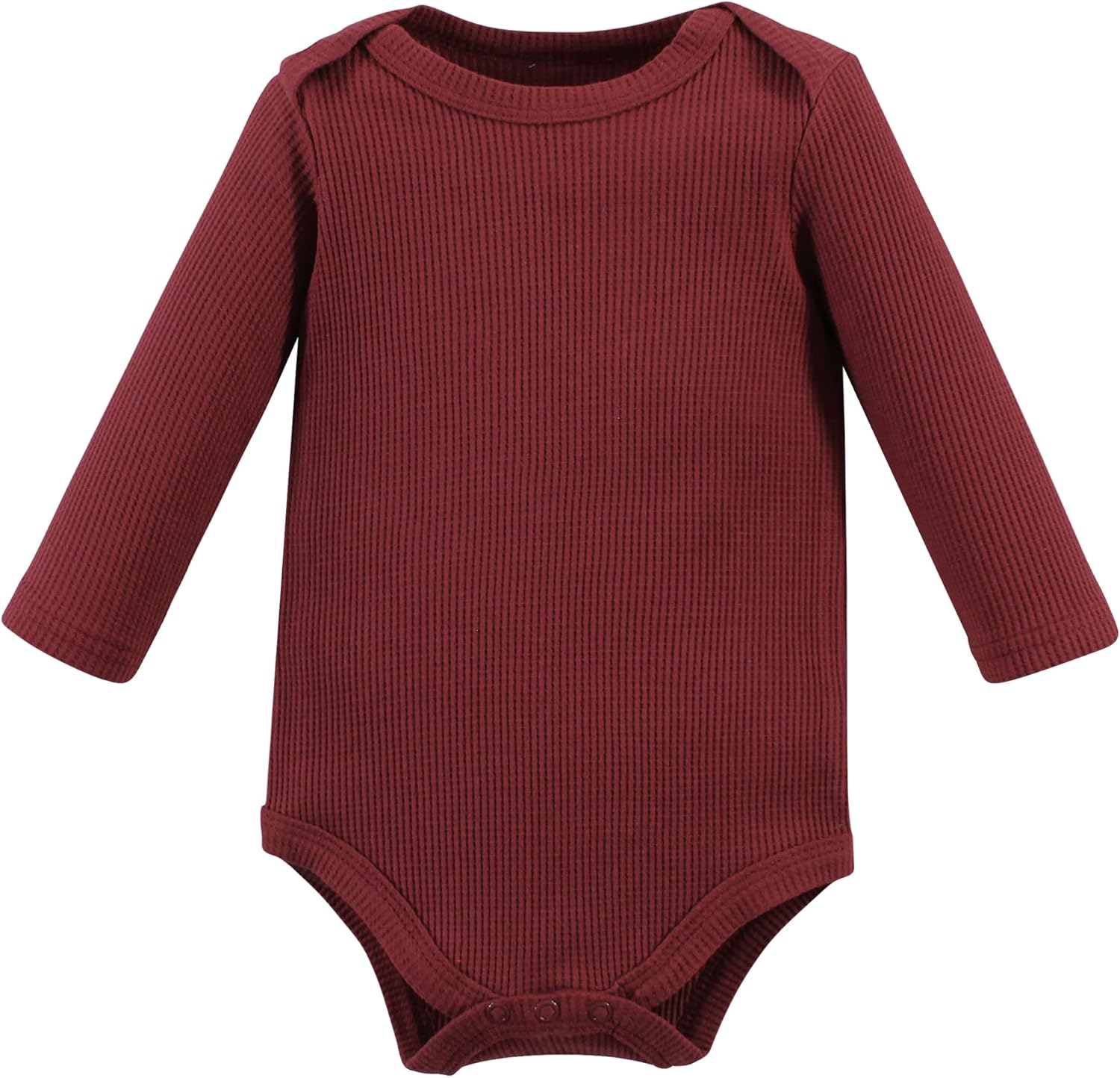 Hudson Baby Unisex Baby Thermal Long Sleeve Bodysuits, Snowflake - Image 5