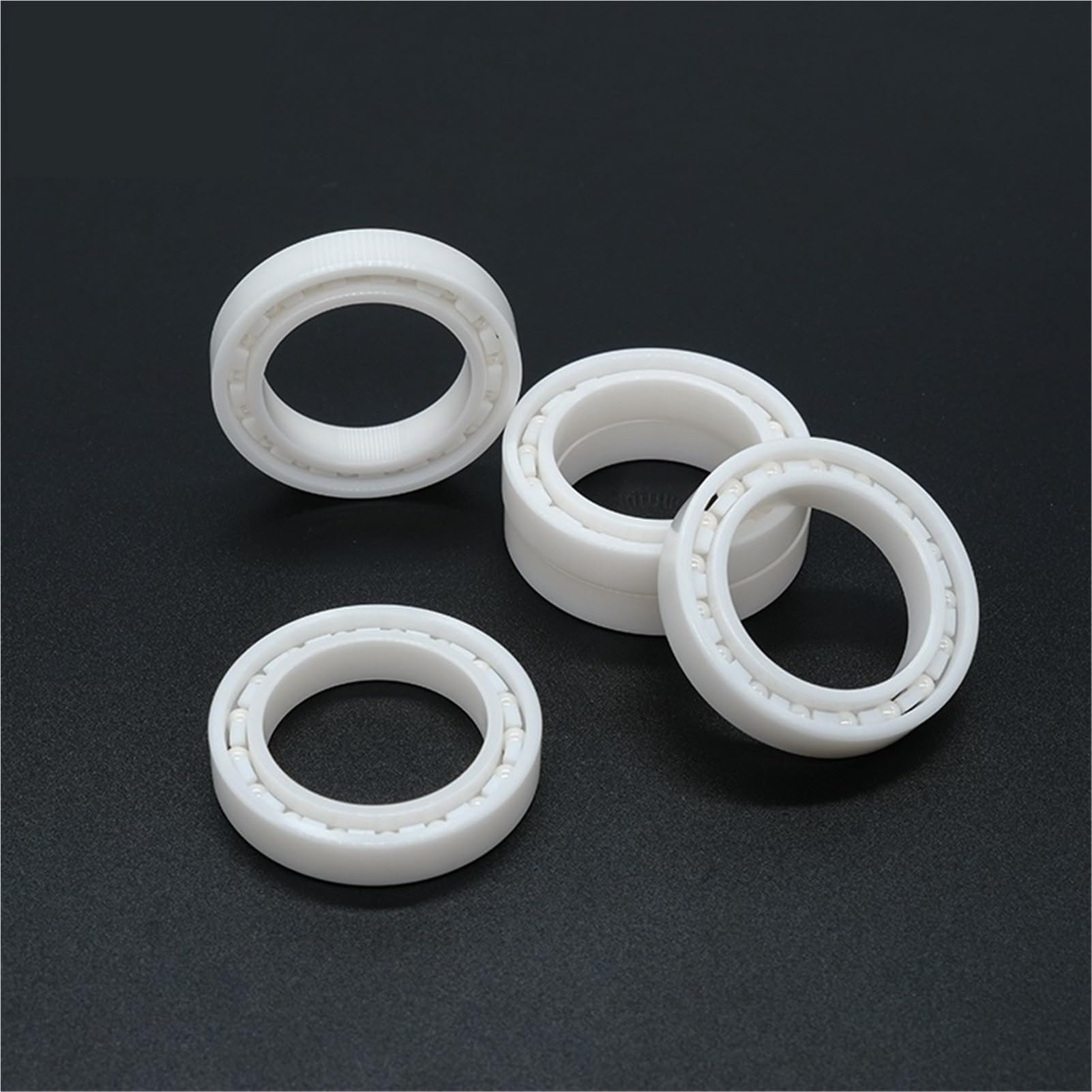 Roulements rigides à billes Lot de 4 roulements à billes entièrement en céramique 6806 30 x 42 x 7 mm en matériau Zro2 6806CE entièrement en zircone