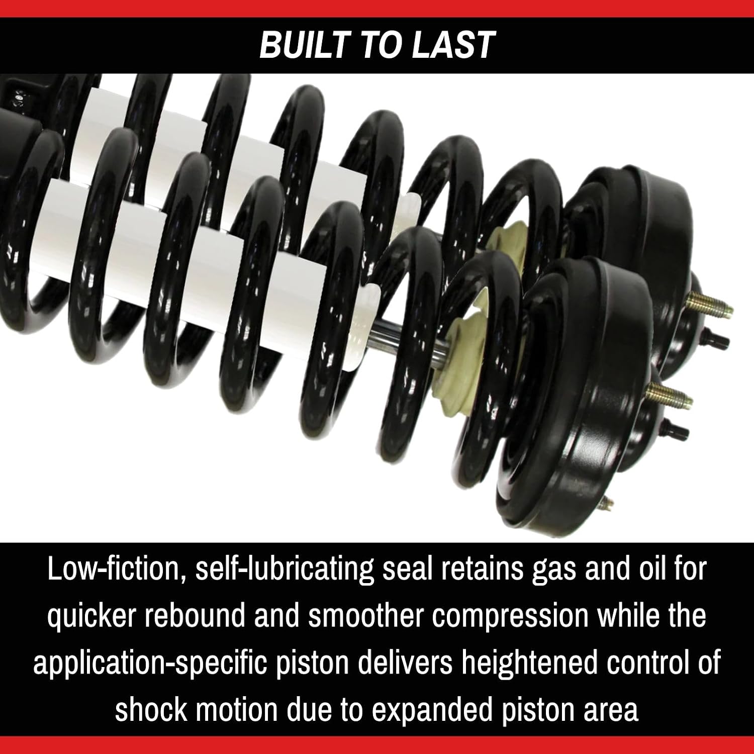 TrendsAuto Pair of Rancho RS5000X Front Struts fits 2009 2013 F150 4WD with 0" Front Lift & without 8,200 lb. GVW | Improves Handling & Performance | Includes TrendsAuto Decal