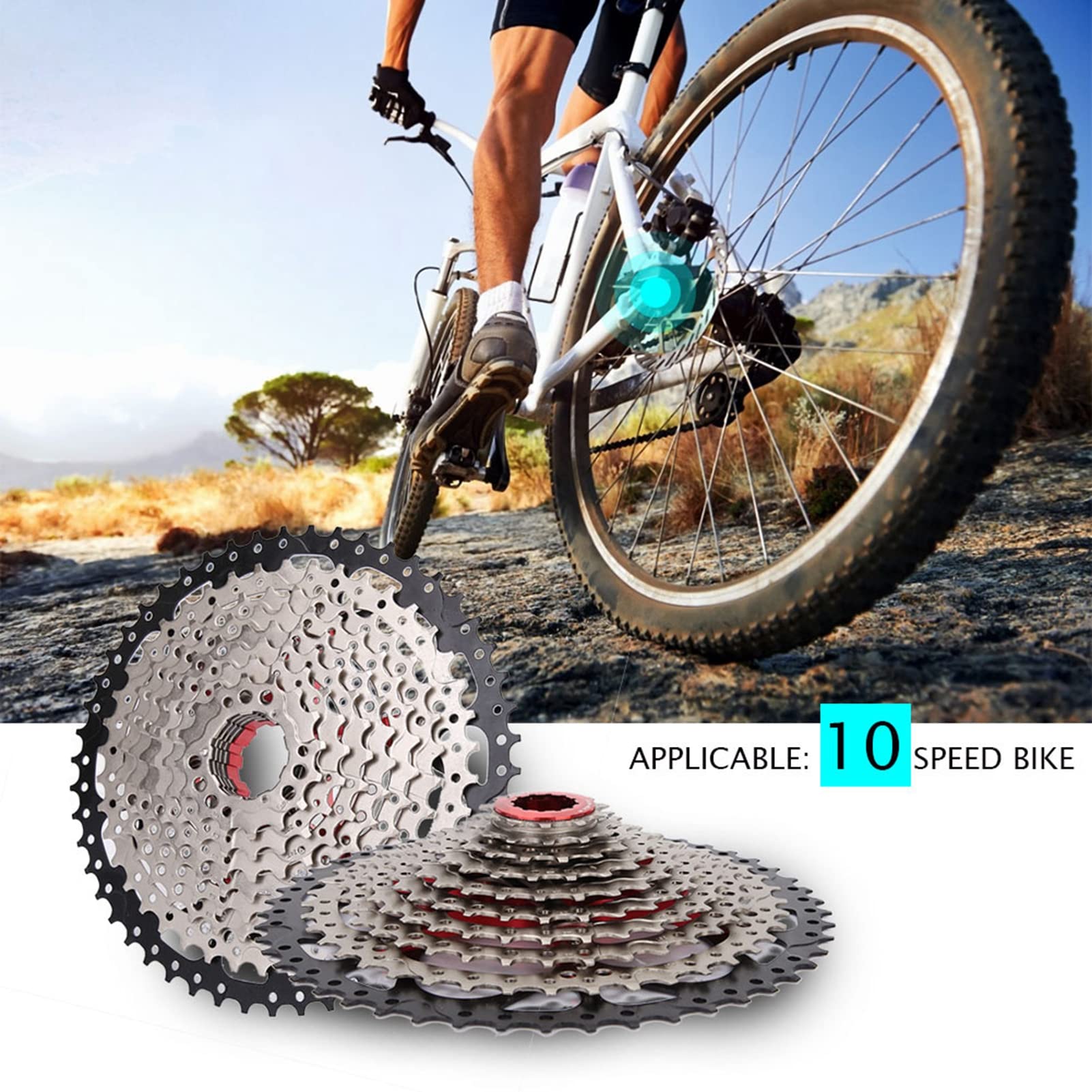 Parti Di Ricambio Per Ruota Libera Bicicletta – Pignone In Acciaio Ad Alta Resistenza Per Mountain Bike, Cassetta Da 8/9/10/11 Velocità, Varie Opzioni Di Denti (da 11T A 13T) - 3