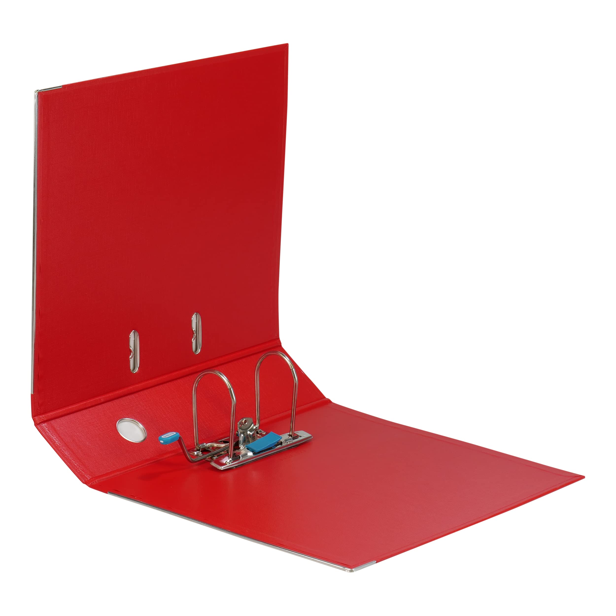 Elba Premium Akten-Ordner A4, smart Pro plus, 8 cm breit, Kunststoff Ordner, rot, 10 Stück