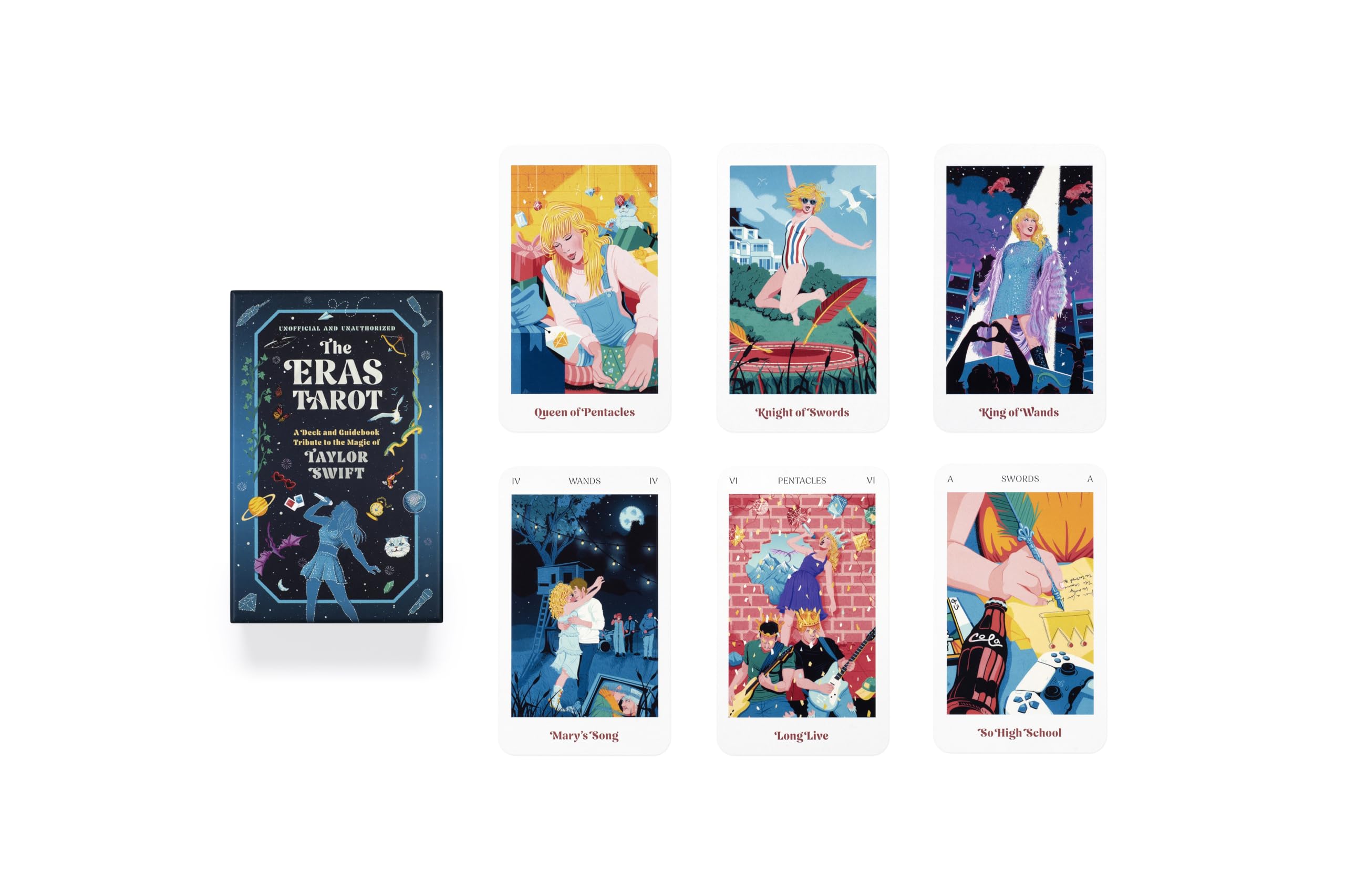 The Eras Tarot: A Deck and Guidebook Tribute to the Magic of Taylor Swift (Unofficial and Unauthorized)