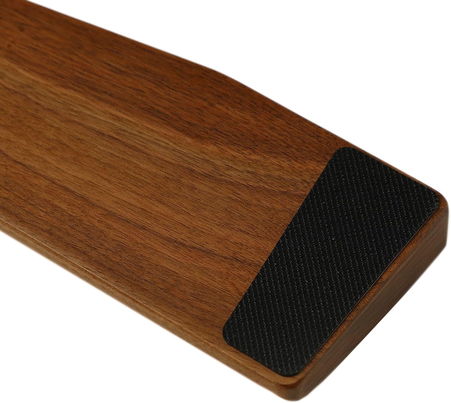 YMDK Wooden Wrist Rest Solid Wood Walnut for CIDOO ABM066 Mechanical Keyboard