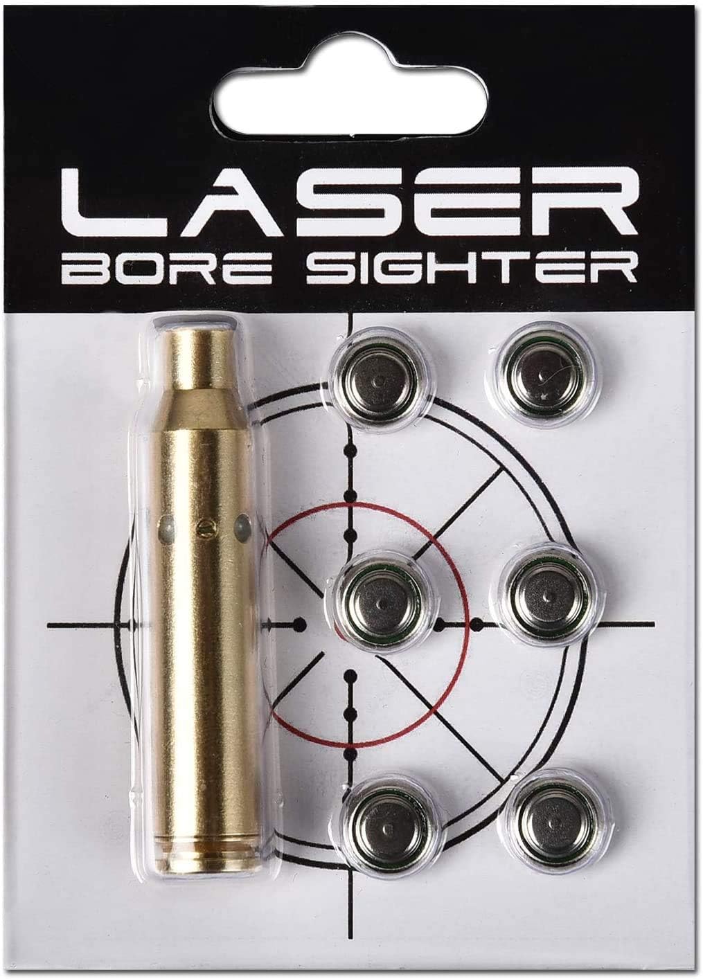 MidTen Bore Sight Cal Red Dot Boresighter for 223 5.56mm Rem Gauge and 9mm Boresighter