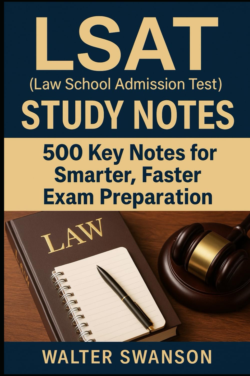 LSAT (Law School Admission Test) Study Notes: 500 Key Notes for Smarter, Faster Exam Preparation