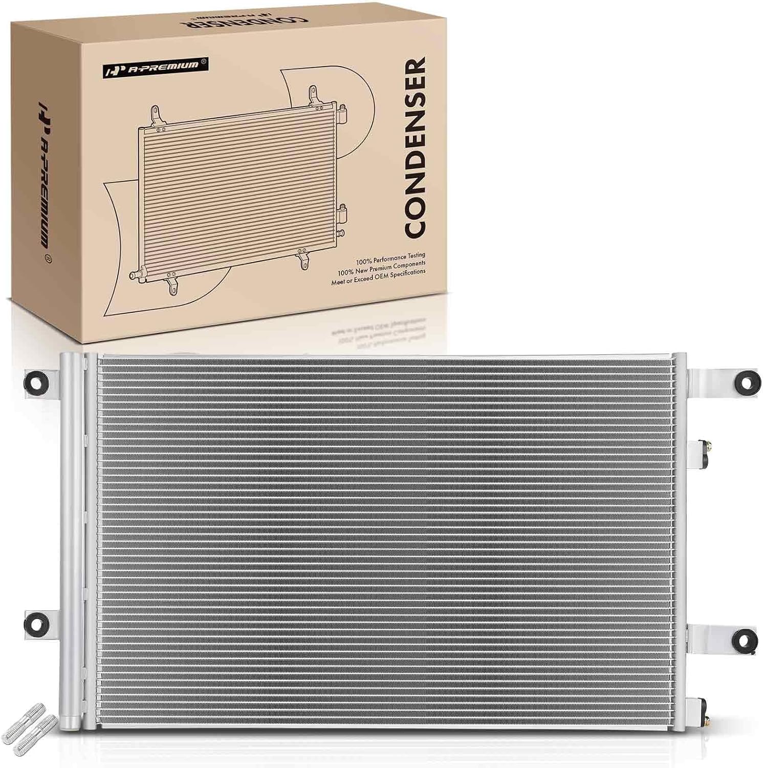 A-Premium Air Conditioning A/C Condenser Compatible with International LT RH Series Trucks 2018