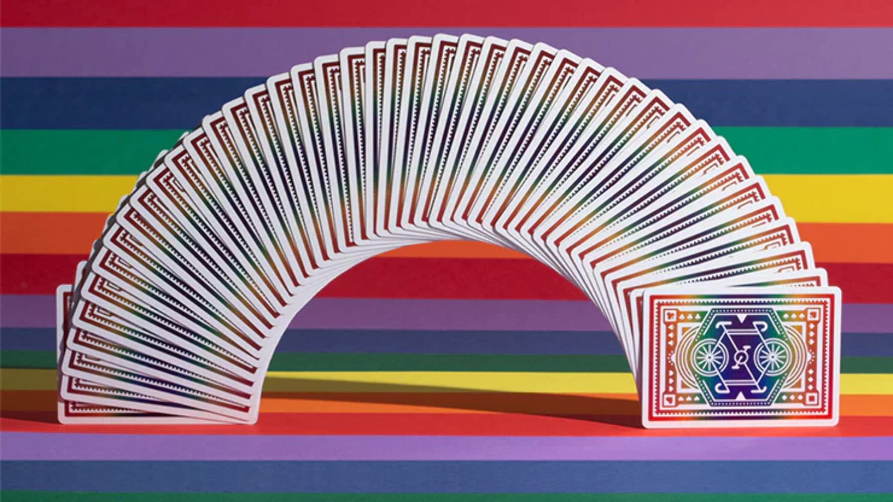 ART OF PLAY × DKNG レインボーホイール全６種 Amazon.com: DKNG Rainbow Wheels (Blue) Playing Cards by Art
