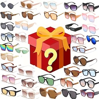100-Pack Mystery Sunglasses - Assorted Styles & Colors | Wholesale Bulk Lot 100% New Premium Quality