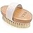Dry Brushing Body Brush SCALA Natural Bristle Body Brush, Soft Body Exfoliating Brush Scrub for Dead Skin, Cellulite, Lymphatic Drainage, Blood Flow - Thicker & Stronger Medium Strength