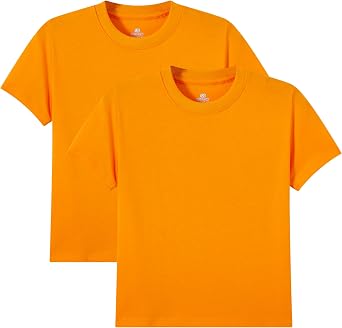 Huata Boys Girls T-Shirt Short Sleeve Crewneck Tee