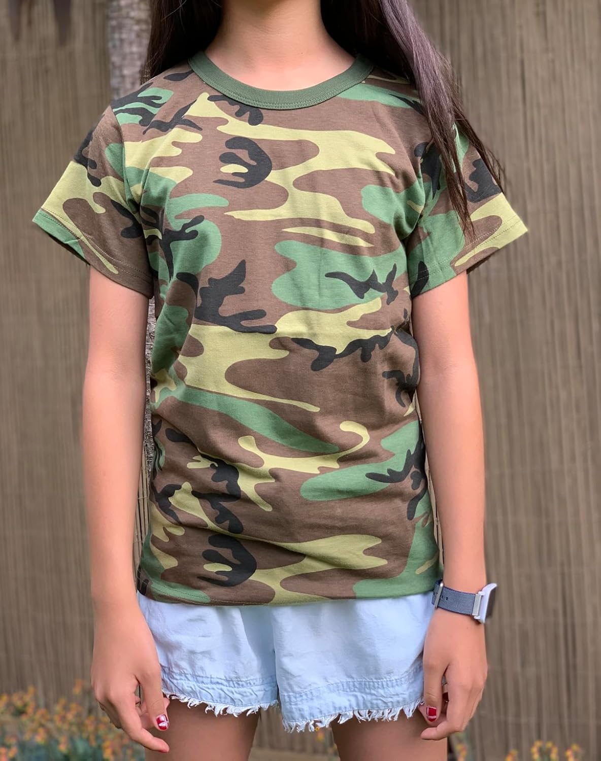 BACKBONE Kids Boys Girls Camouflage Outdoor Sport Camping Short Sleeve tee T-Shirt - Image 2