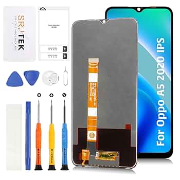 Amazon.co.jp: SRJTEK For OPPO A5 2020 オリジナル液晶パネル