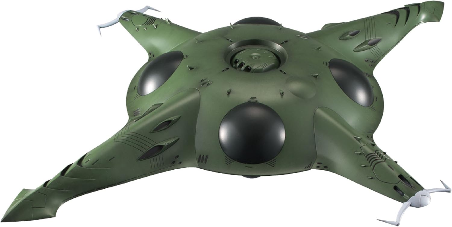 Bandai Hobby Pormelia Class Astro Assault Carrier Model Kit, 1/1000 Scale