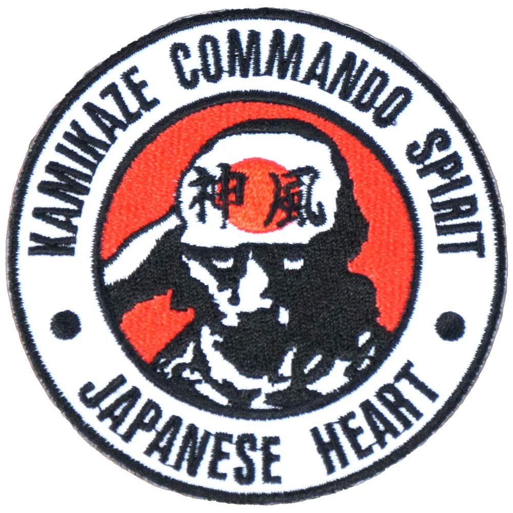 Amazon.co.jp: ミリタリーワッペン【KAMIKAZE JAPANESE HEART