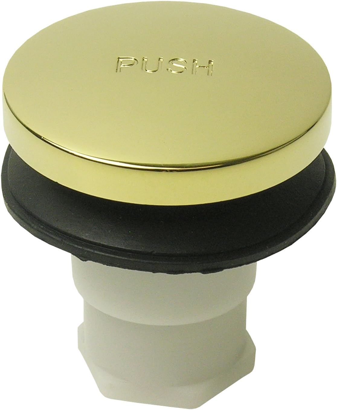 Simpatico 31361P Tip Toe Replacement Unit With 5/16" Thread, Polished Brass With Pvd