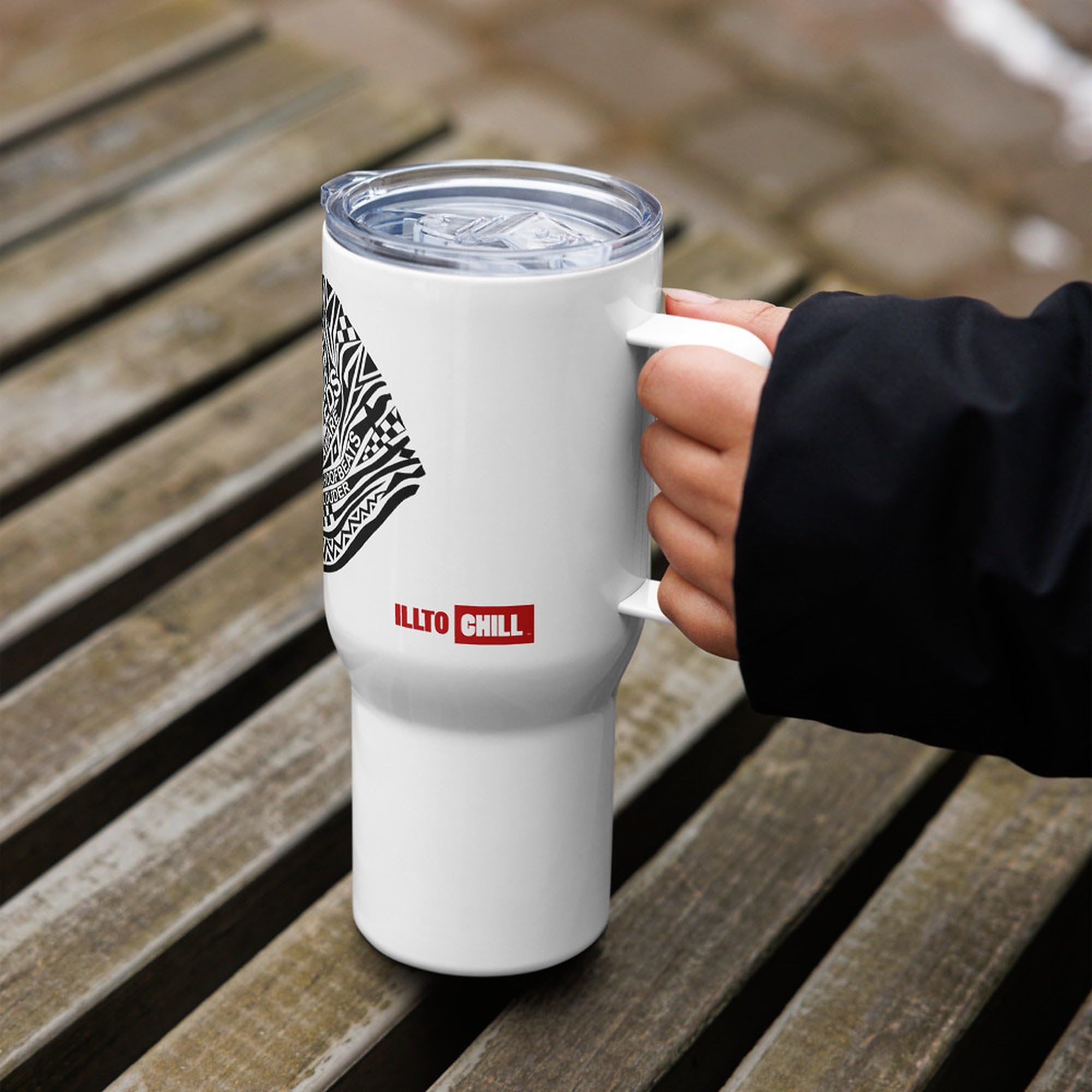 Taza de Viaje Síndrome de Ehlers-Danlos con Asa, Regalo para Adultos EDS