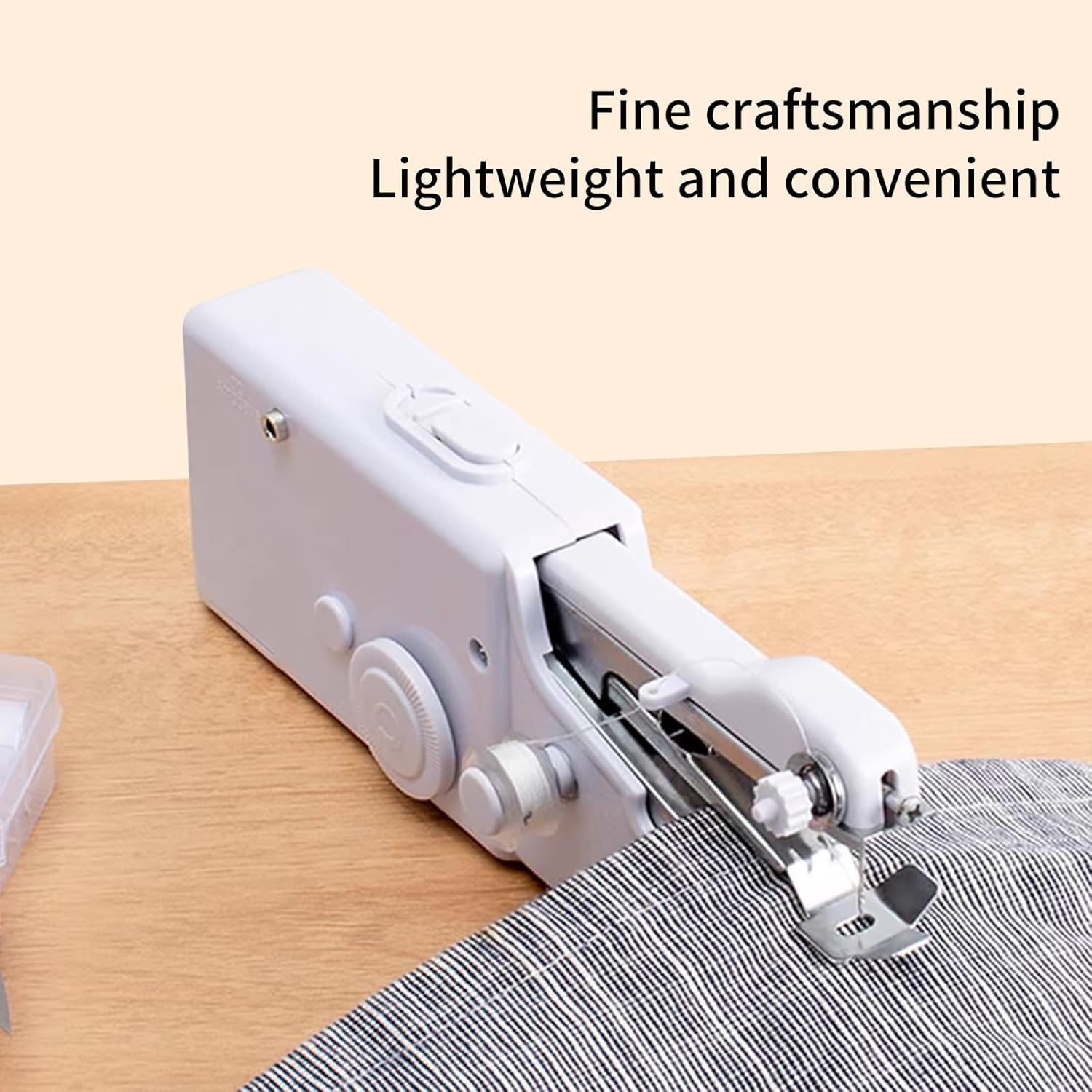 Handheld Sewing Machine, Electric Portable for Beginners, Travel, Home and DIY - Image 4