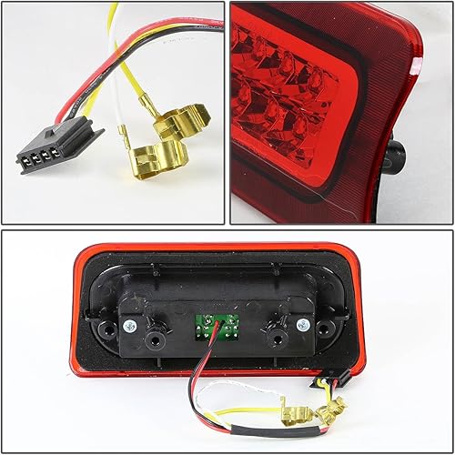 Miniatura 10 de ADN Motoring tercera luz de freno, Ahumado