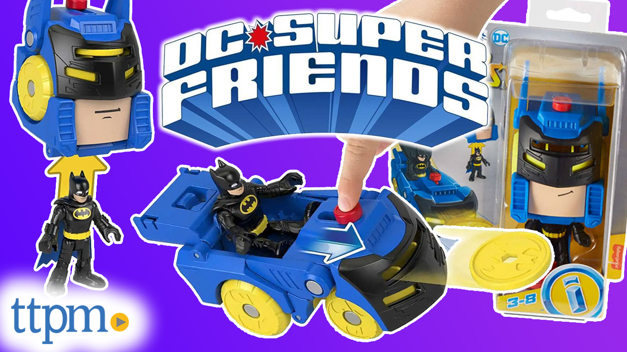 Watch Imaginext DC Super Friends Head Shifters Batman and