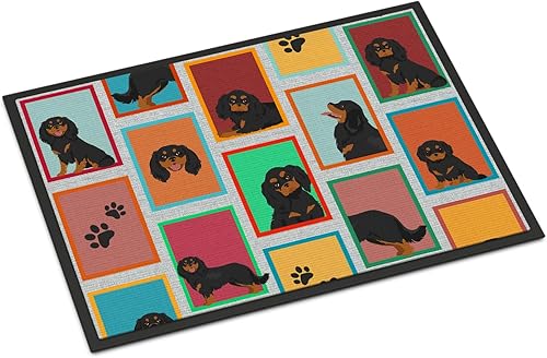 Vista 609 de Caroline's Treasures MLM1087MAT - Felpudo de perro de montaña bernés de 18 x 27 pulgadas, para interiores y exteriores, para entrada, Bernese