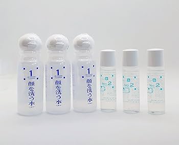 Amazon.co.jp: 日本製 沖縄顔を洗う水NO1NO2携帯用セット