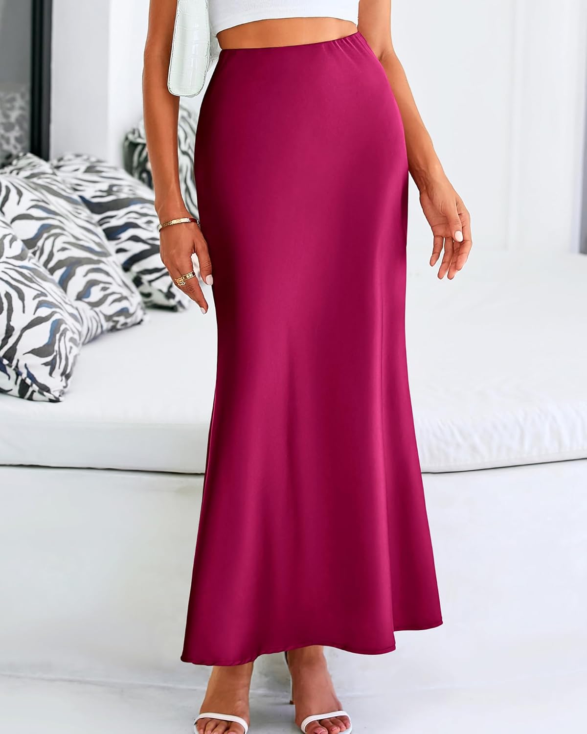 BTFBM Womens Spring Skirts 2026 Business Casual Clothes High Waisted Cocktail Party Wedding Guest Mermaid Maxi Skirt - Image 8