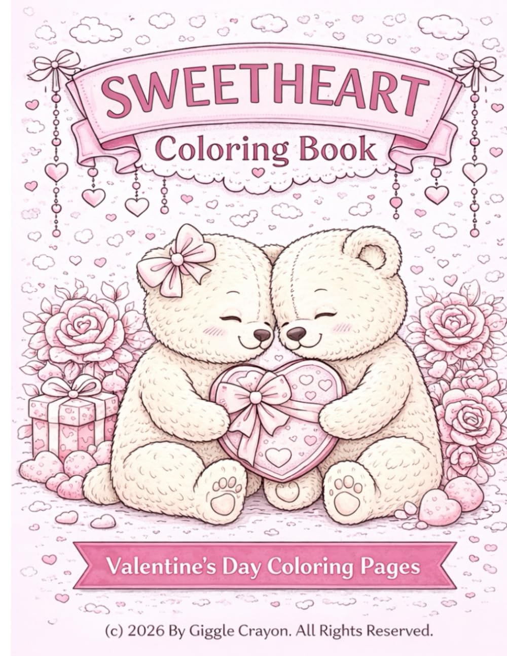 Valentine’s Day Coloring Book: Beautiful Pages for Relaxation