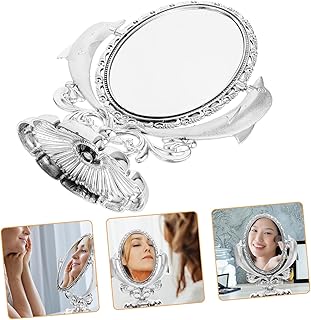 Espejo de maquillaje de doble cara con diseño...